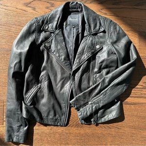 Madewell Leather Biker Jacket